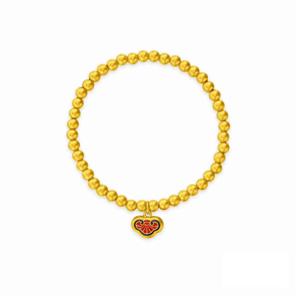 #周大福古法素圈手鐲56圈口，克重都在標簽上，防止刮出劃痕 歷史價格詳細信息