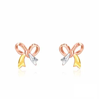 周大福 三色幸運草18K金耳環 歷史價格詳細信息