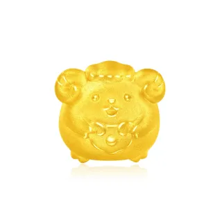 【周大福】生肖系列 福字兔黃金吊墜(不含鍊) 歷史價格詳細信息