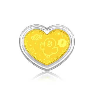 周大福 LINE FRIENDS系列 臉紅紅熊大Brown黃金路路通串飾/串珠 歷史價格詳細信息