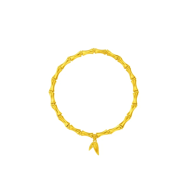 【周大福】傳承系列 經典沙面金珠黃金手鍊_計價黃金(6.5吋) 歷史價格詳細信息