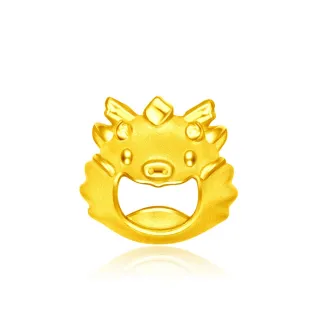 【周大福】生肖系列 龍抱平安黃金手環(附紅繩可調整) 歷史價格詳細信息