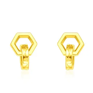 【周大福】LIT系列 六角星黃金手鍊(6.5吋) 歷史價格詳細信息