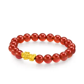 【周大福】黃金手鍊/串珠 父親節金飾 獨家均一價(3款任選) 歷史價格詳細信息