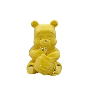 【周大福】小熊維尼系列 Q版小熊維尼黃金吊墜(不含鍊) 歷史價格詳細信息