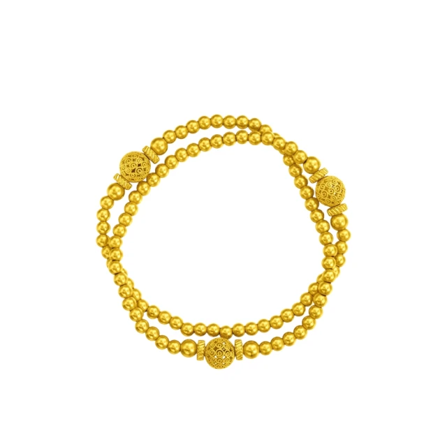 【周大福】拉絲花卉耳環_計價黃金 歷史價格詳細信息