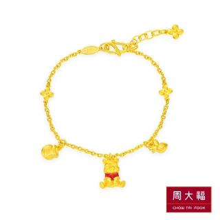 【周大福】小熊維尼系列 Q版小熊維尼黃金吊墜(不含鍊) 歷史價格詳細信息
