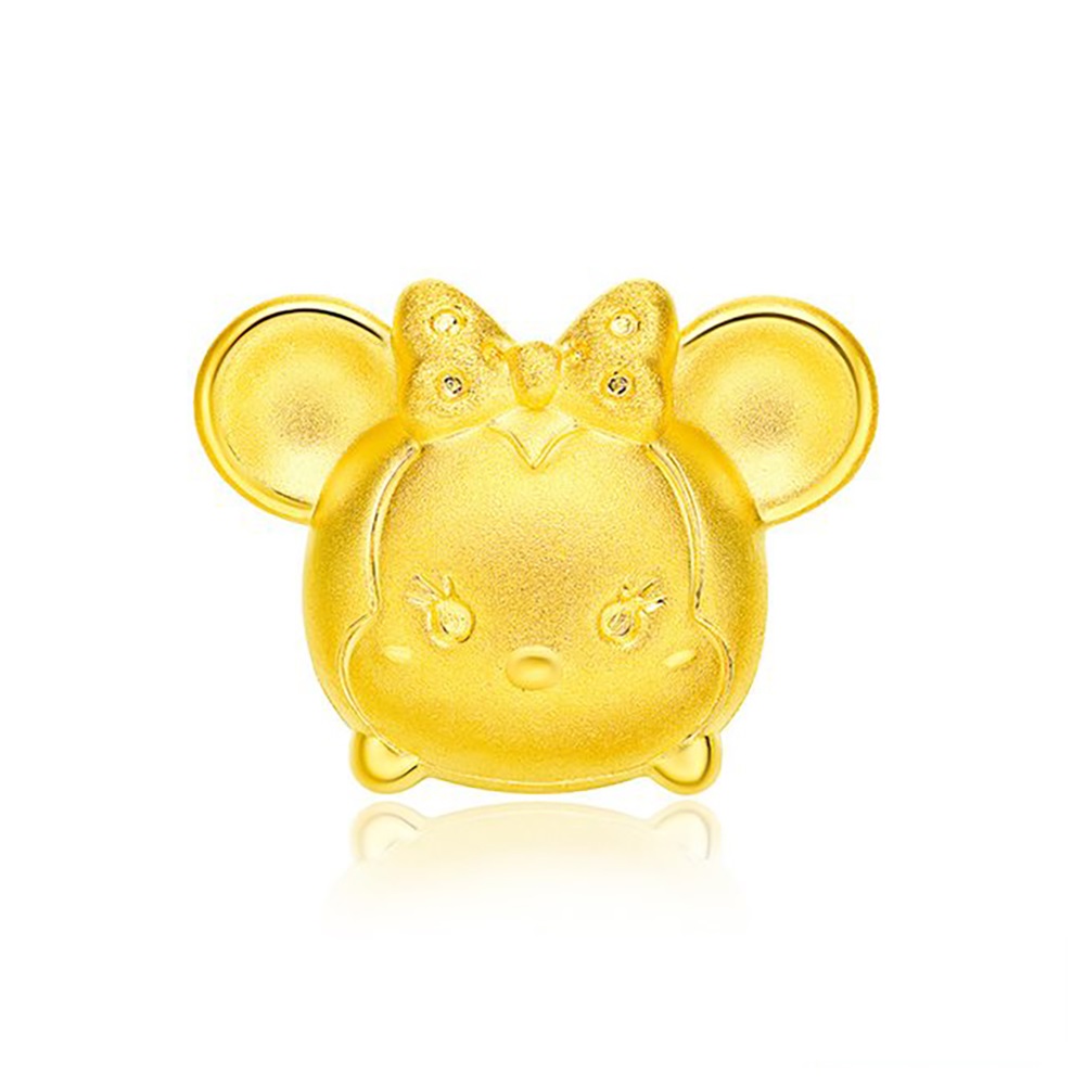 【周大福】TSUM TSUM系列 福字葫蘆米妮黃金路路通串珠 歷史價格詳細信息