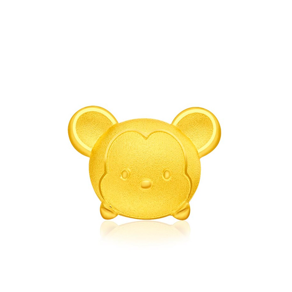 【周大福】TSUM TSUM系列 福字葫蘆米妮黃金路路通串珠 歷史價格詳細信息