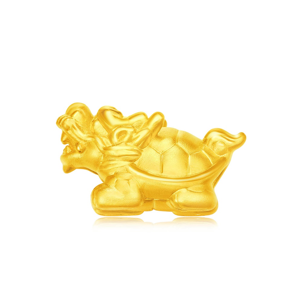 【周大福】神獸喜獅黃金路路通串珠 歷史價格詳細信息