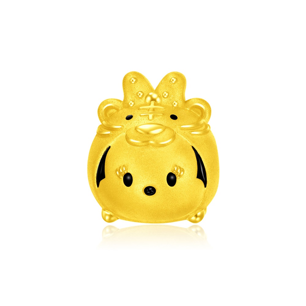 【周大福】TSUM TSUM系列 福字葫蘆米妮黃金路路通串珠 歷史價格詳細信息