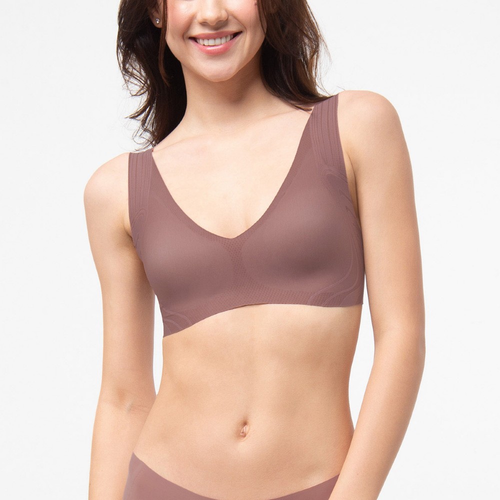 sloggi NEW ZERO FEEL SOFT BRA全新零感系列後扣式V領內衣 藍色地中海｜88-351  IB 歷史價格詳細信息