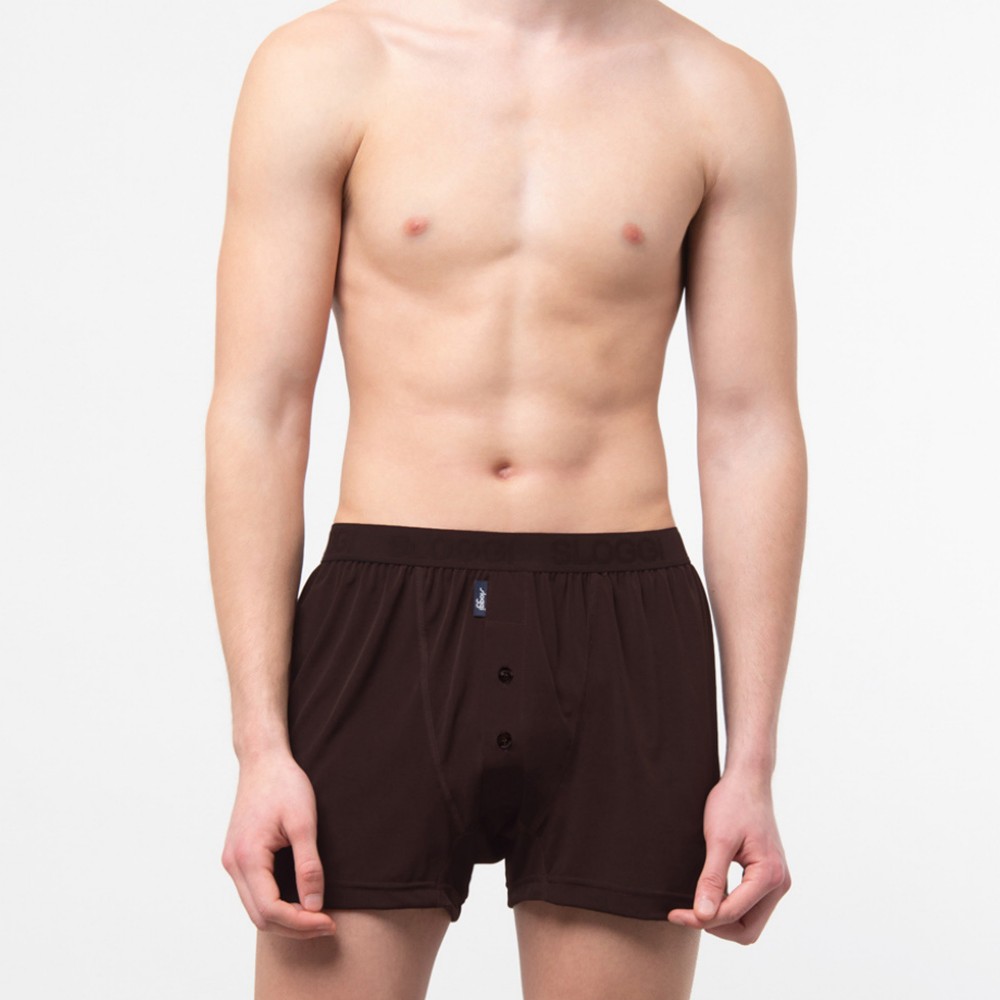 【sloggi Men】ORGANIC COTTON系列寬鬆平口褲 M-XXL 深紫紅(男士寬鬆四角褲 有機棉 90-230 7H) 歷史價格詳細信息
