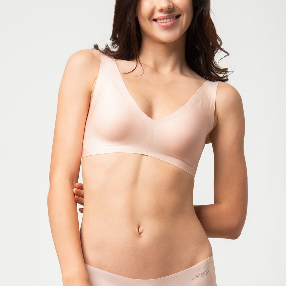 sloggi NEW ZERO FEEL SOFT BRA全新零感系列後扣式V領內衣 藍色地中海｜88-351  IB 歷史價格詳細信息