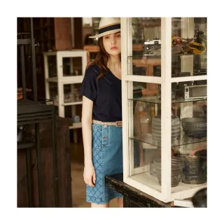 【en-suey 銀穗】菱格組織套裝針織背心-女 歷史價格詳細信息