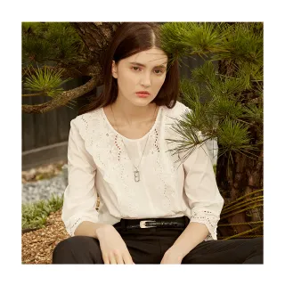 【en-suey 銀穗】蕾絲連帽針織衫-女 歷史價格詳細信息