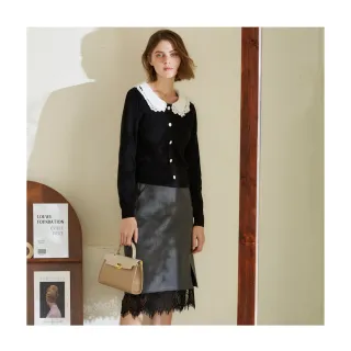 【en-suey 銀穗】蕾絲連帽針織衫-女 歷史價格詳細信息