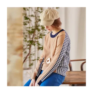 【en-suey 銀穗】織帶點綴壓褶上衣-女 歷史價格詳細信息