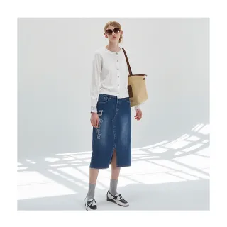 【en-suey 銀穗】前V領繡花設計上衣-女 歷史價格詳細信息