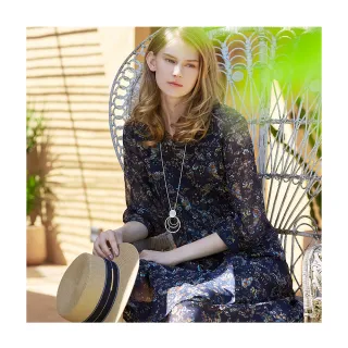 【en-suey 銀穗】浪漫荷葉袖針織上衣-女 歷史價格詳細信息