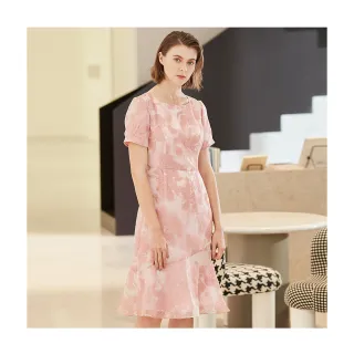 【en-suey 銀穗】浪漫荷葉袖針織上衣-女 歷史價格詳細信息