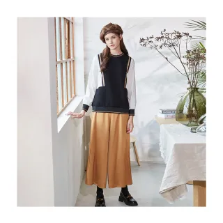 【en-suey 銀穗】質感多褶剪接變化長裙-女 歷史價格詳細信息