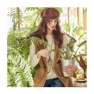 【en-suey 銀穗】菱格組織套裝針織背心-女 歷史價格詳細信息