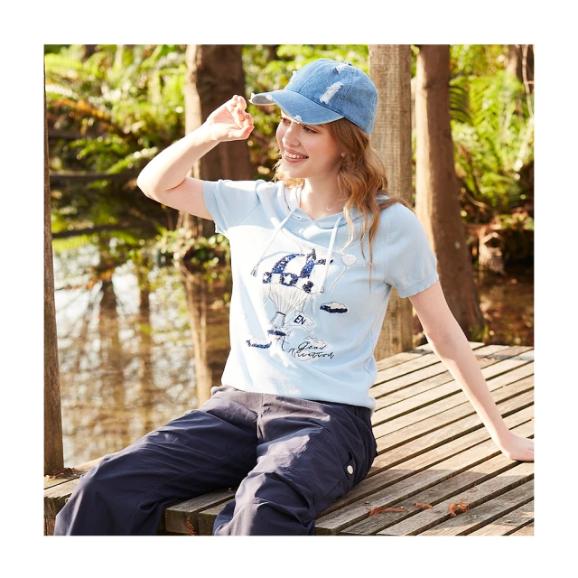 【en-suey 銀穗】織帶點綴壓褶上衣-女 歷史價格詳細信息