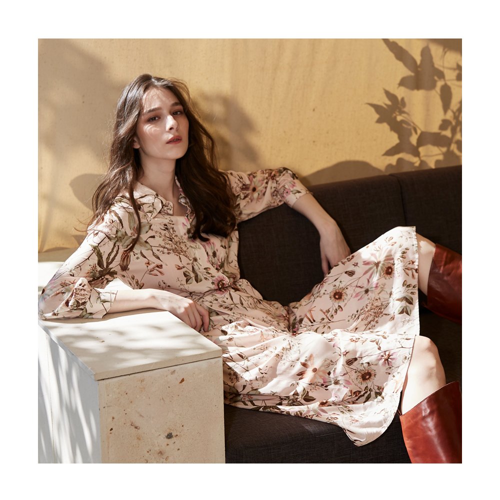 【Diffa】俏麗黑色波點連身洋裝-女 歷史價格詳細信息