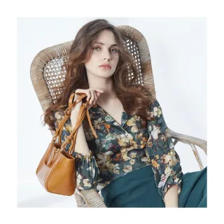 【Diffa】翻領造型拉克蘭袖線衫-女 歷史價格詳細信息