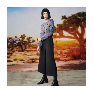 【Diffa】側開拉鍊寬襬褲-女 歷史價格詳細信息