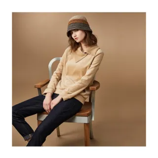 【Diffa】棉麻混紡立領短袖上衣-女 歷史價格詳細信息