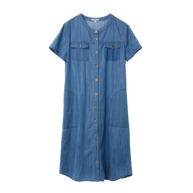 【Diffa】刷色貼袋牛仔短裙-女(丹寧) 歷史價格詳細信息