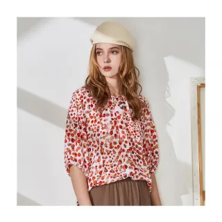 【Diffa】拉克蘭袖荷葉領綁帶上衣-女 歷史價格詳細信息