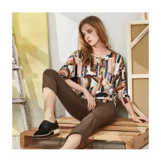 【Diffa】棉麻混紡立領短袖上衣-女 歷史價格詳細信息