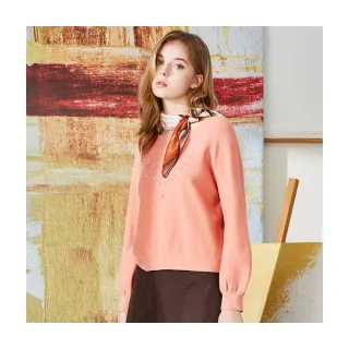 【Diffa】拉克蘭袖荷葉領綁帶上衣-女 歷史價格詳細信息