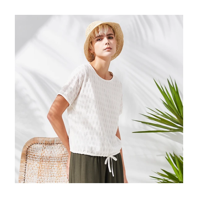 【Diffa】典雅織紋拉克蘭袖針織衫-女 歷史價格詳細信息