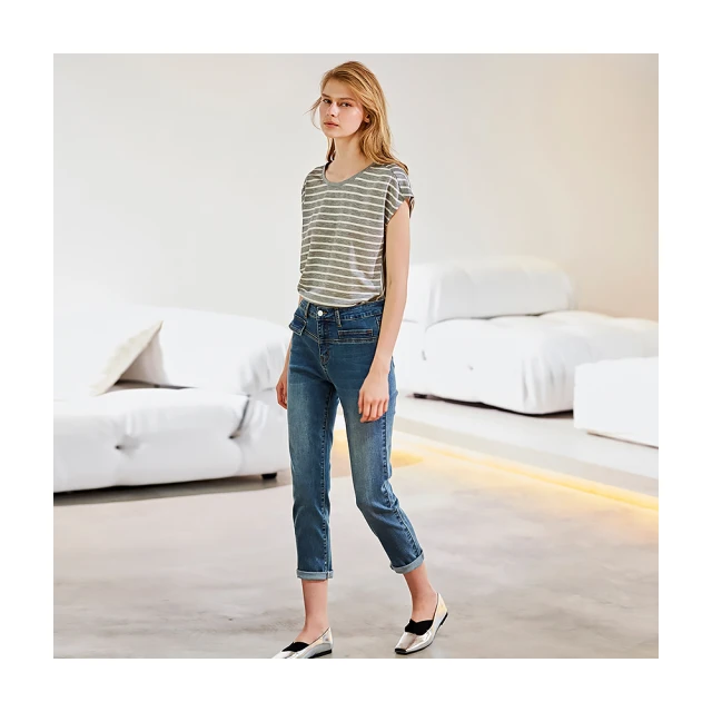 【Diffa】裝飾釦鬆緊腰寬襬長裙-女 歷史價格詳細信息