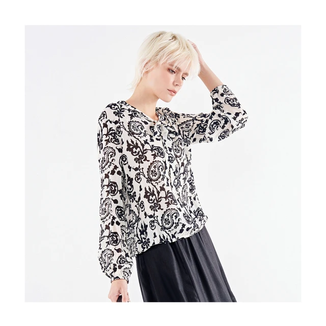 【Diffa】黑白花寬襬長裙-女 歷史價格詳細信息