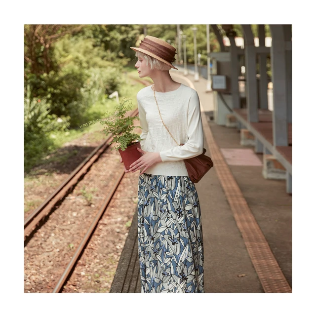 【Diffa】黑白花寬襬長裙-女 歷史價格詳細信息