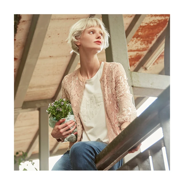 【Diffa】典雅織紋拉克蘭袖針織衫-女 歷史價格詳細信息