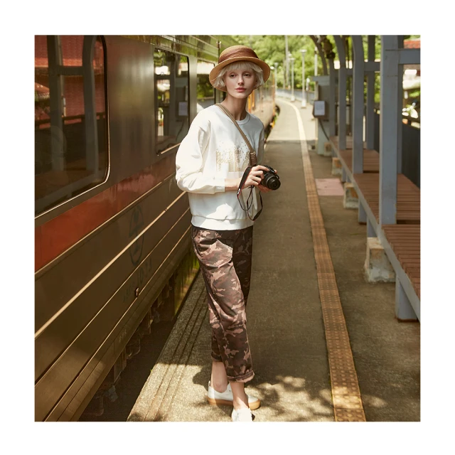 迷彩長褲女修身彈力顯瘦個性戶外運動小腳休閑褲CS戰術褲-滿599免運 歷史價格詳細信息