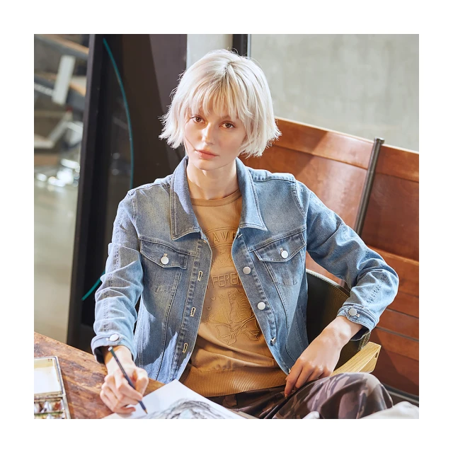 【Diffa】刷色貼袋牛仔短裙-女(丹寧) 歷史價格詳細信息