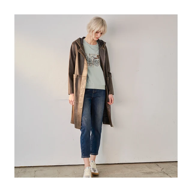 【Diffa】鬆緊壓褶寬褲-女 歷史價格詳細信息