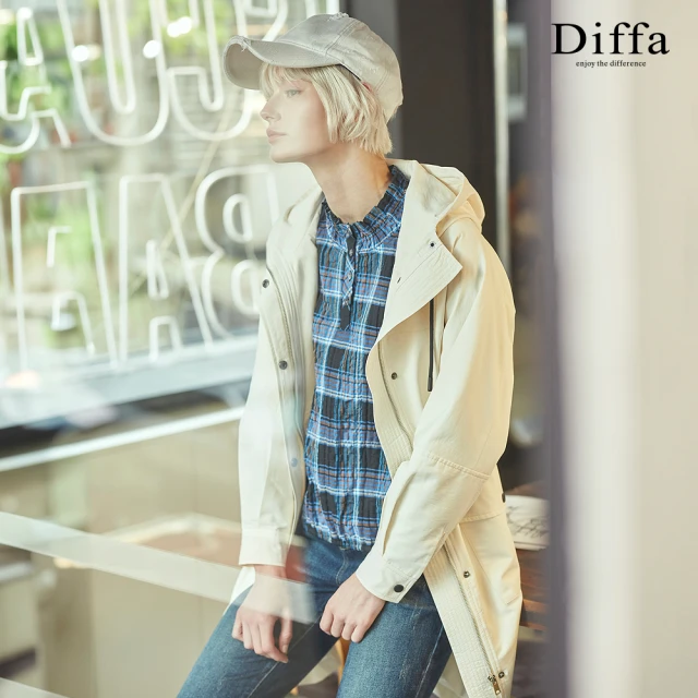 【Diffa】連帽兔子車線上衣-女 歷史價格詳細信息