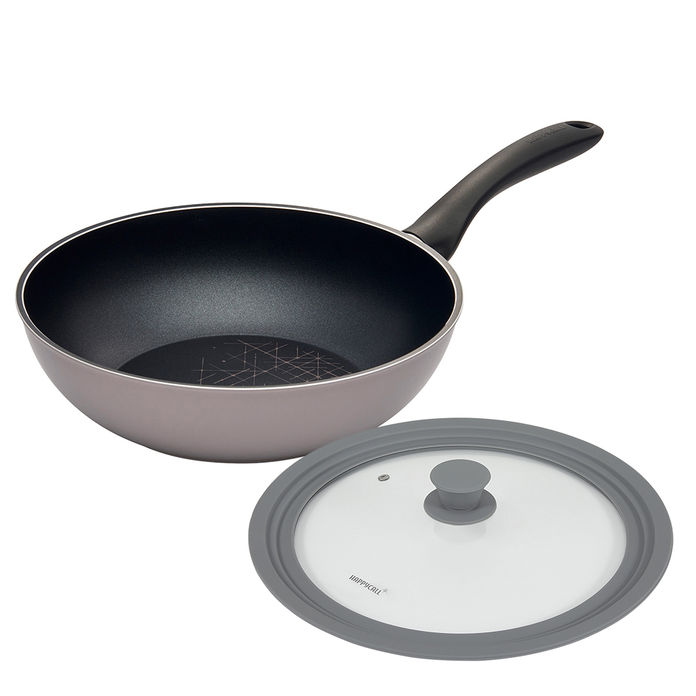 【韓國HAPPYCALL】Fitcare石墨烯鈦鑽石IH不沾深炒鍋(24cm電磁爐適用) 歷史價格詳細信息