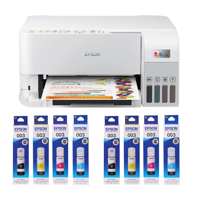 EPSON L3556 三合一Wi-Fi 智慧遙控連續供墨複合機+2組原廠墨水(1黑3彩) 升級3年保固 歷史價格詳細信息