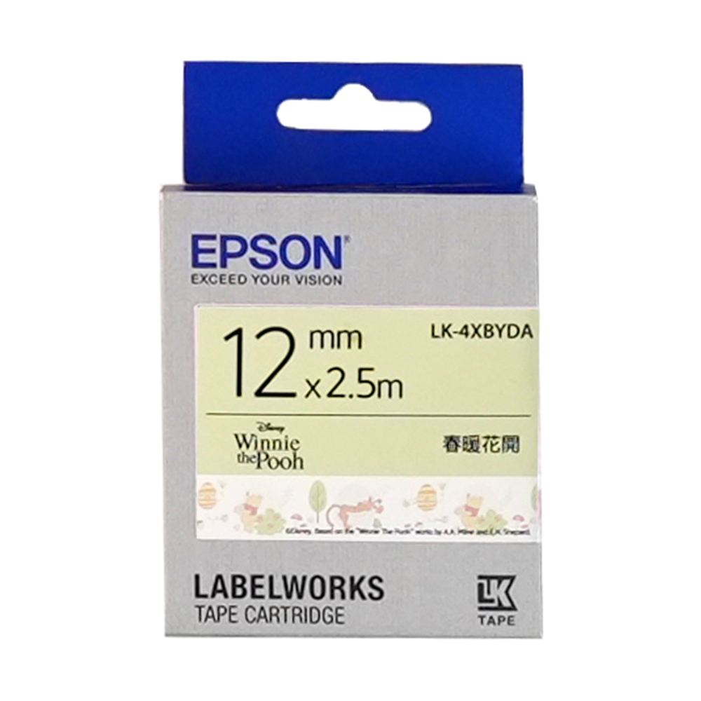 EPSON LK-4XBYDA C53S654485(春暖花開12mm)白黑 歷史價格詳細信息