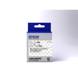 【EPSON】標籤帶 消光霧面系列 海軍藍底白字/24mm(LK-6HWJ) 歷史價格詳細信息