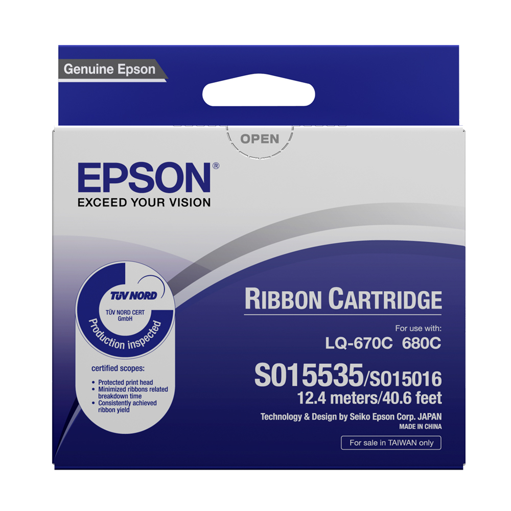 【EPSON】原廠色帶S015535 黑(LQ-670/670C/680/680C) / 10入 歷史價格詳細信息